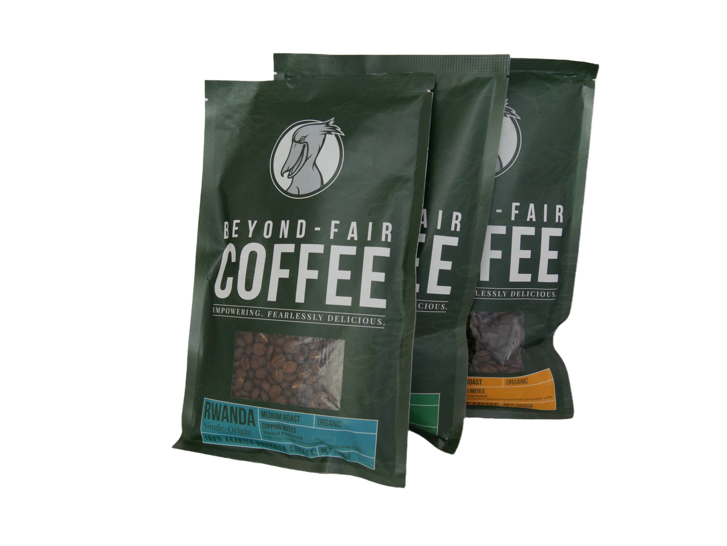 Medium Roast 100% Arabica Bourbon Organic Coffee- Wet-mill washed processed (blue)